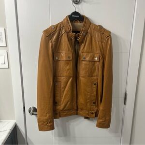 Men’s Danier Tan Leather Jacket